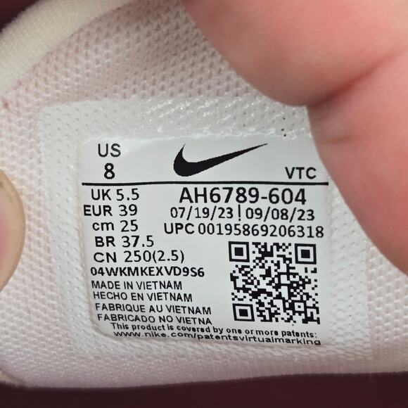 Nike Women 8 Air Max 270 Light Soft Pink Casual Daily Lifestyle Athletic Sneaker - Picture 13 of 13